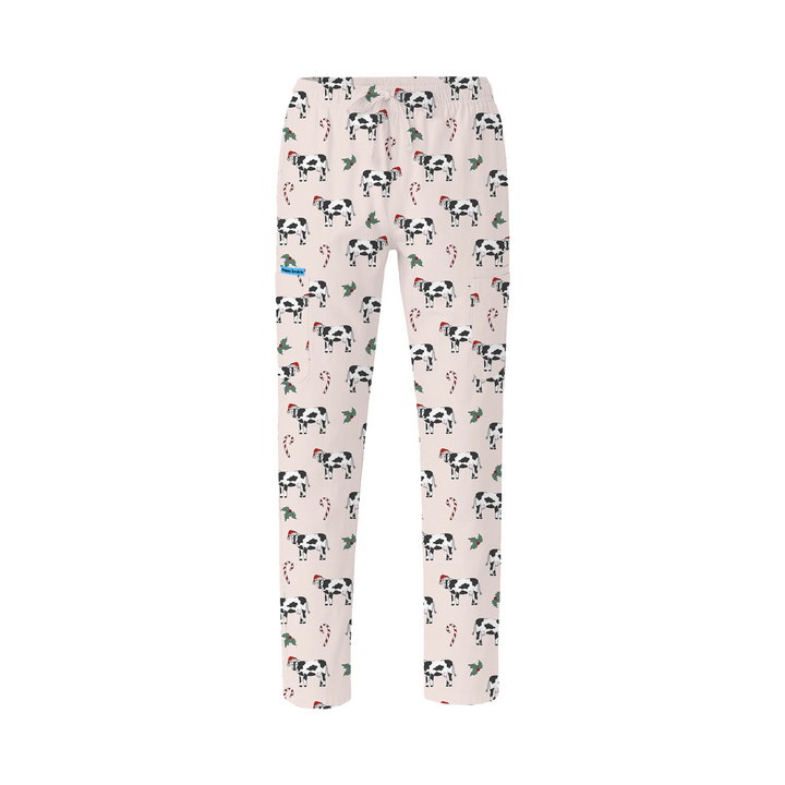 Christmas Moo-tivation Scrub Set (Ships on November 17, 2025)