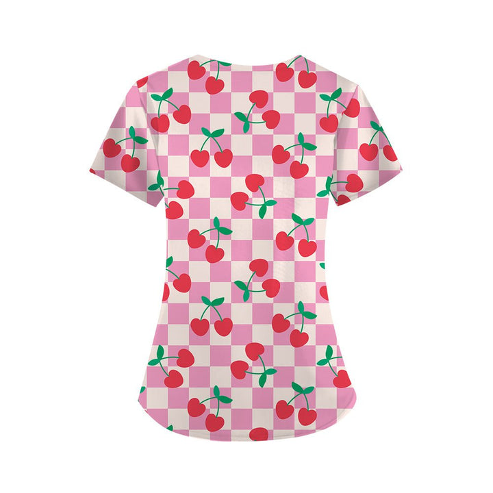 Checked Out Scrub Top - Happy Scrub In | Scrubs With Style
