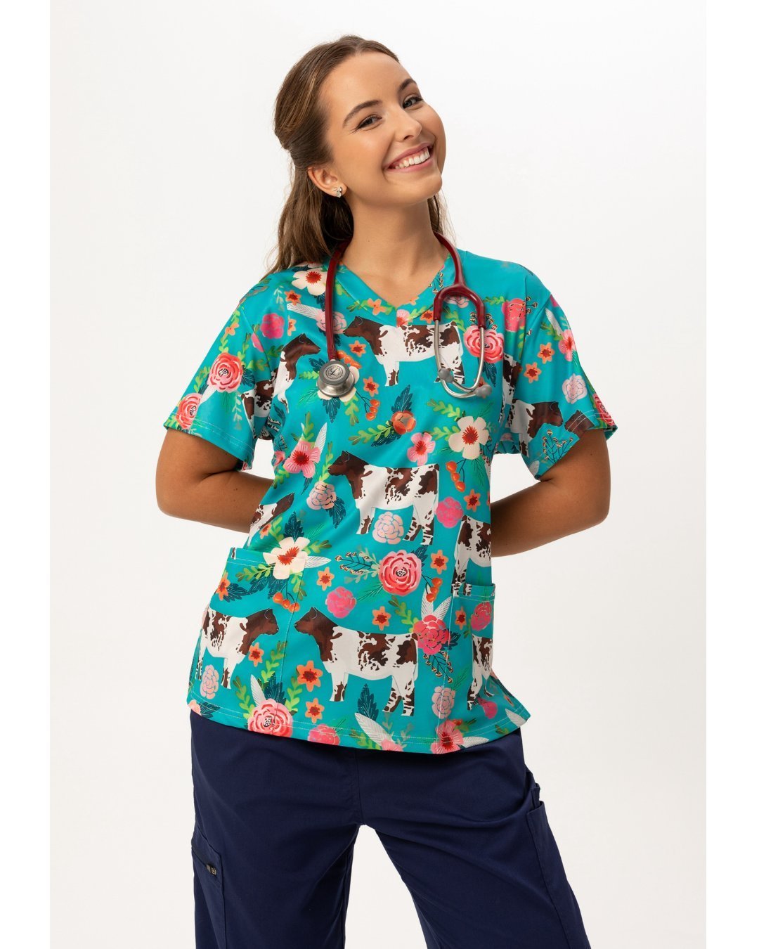 All Scrub Tops - Happy Scrub In | Scrubs With Style