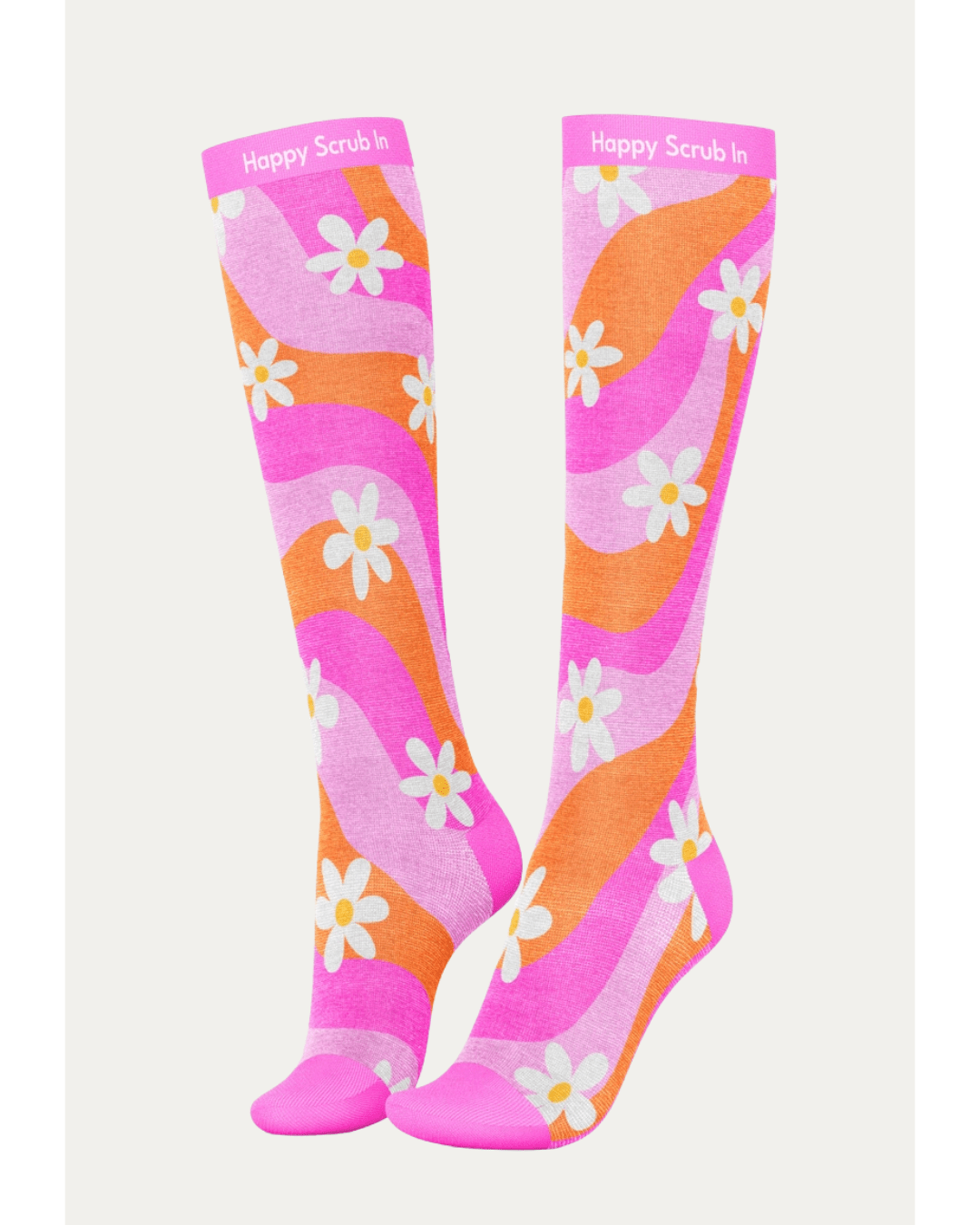 Compression Socks - Happy Scrub In | Scrubs With Style