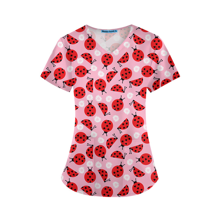 Cute, But Tough Scrub Top