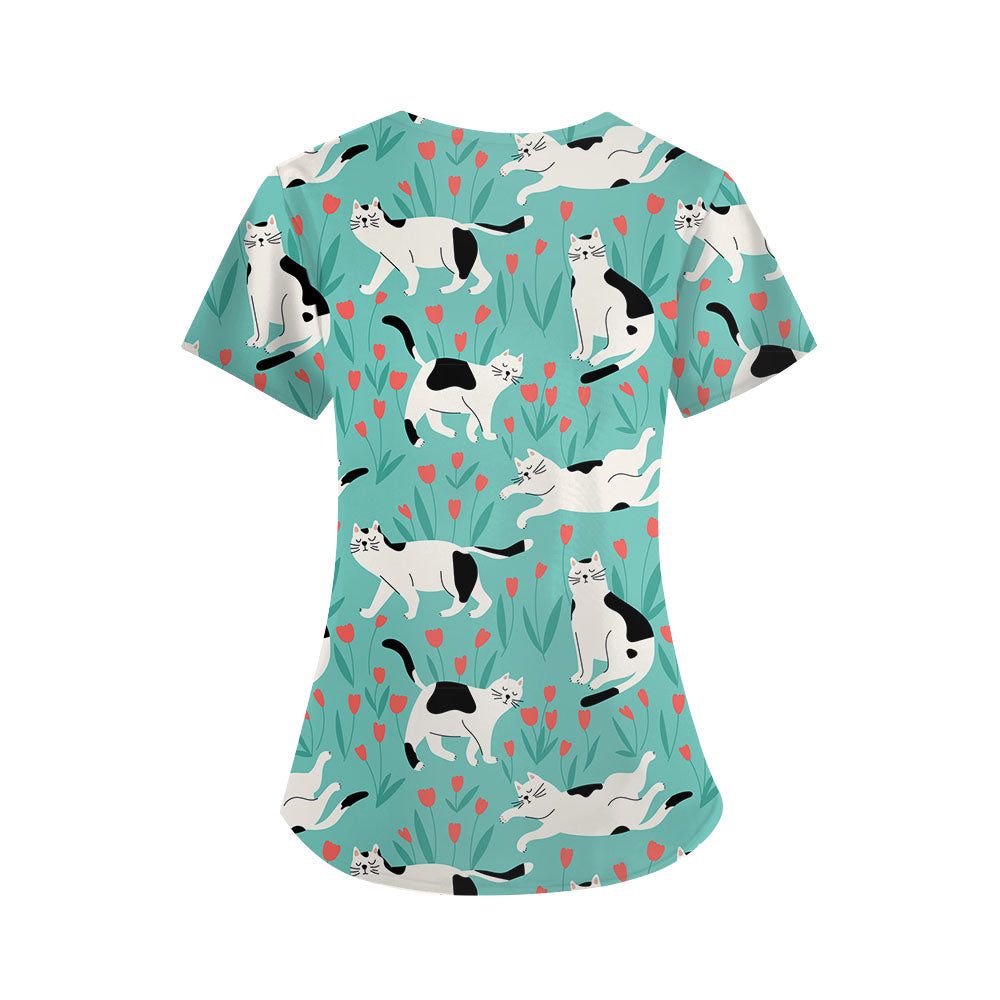 Nap Queen Scrub Top