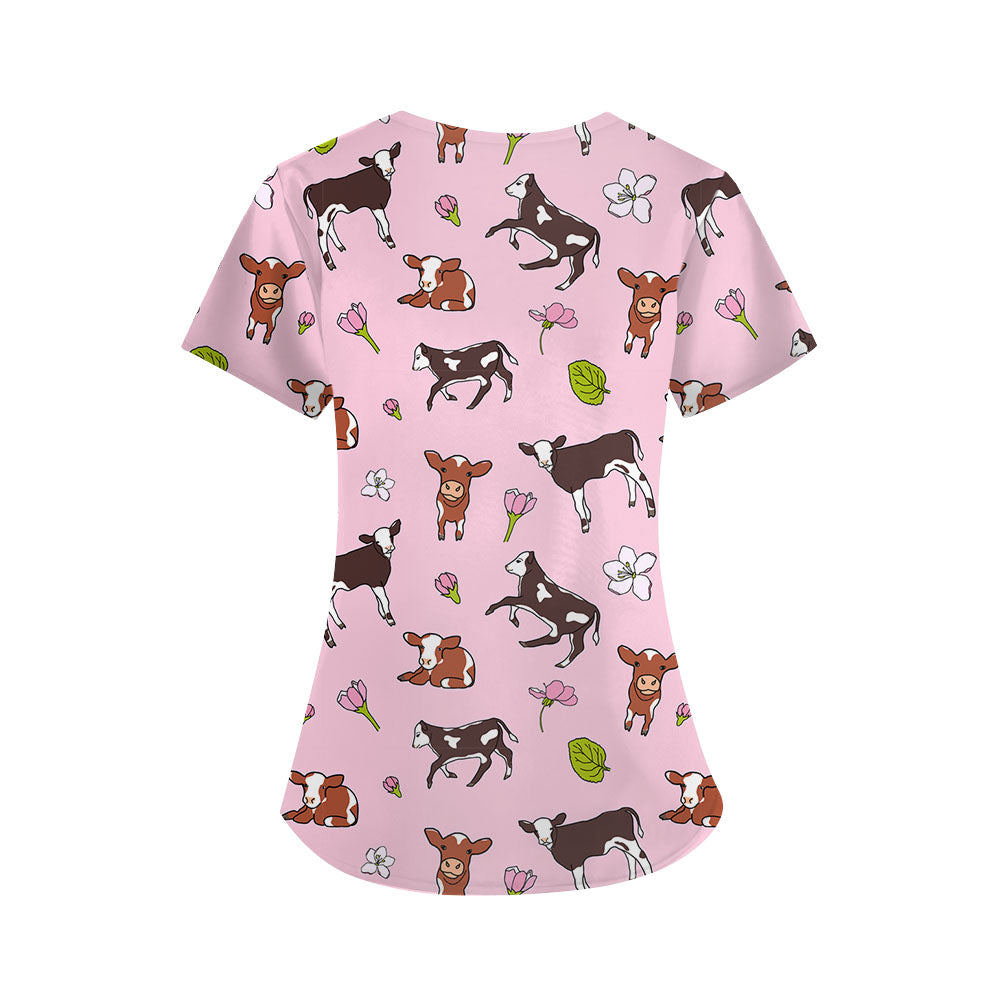 Moo-d Stabiliser Scrub Top