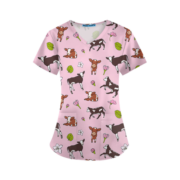 Moo-d Stabiliser Scrub Top