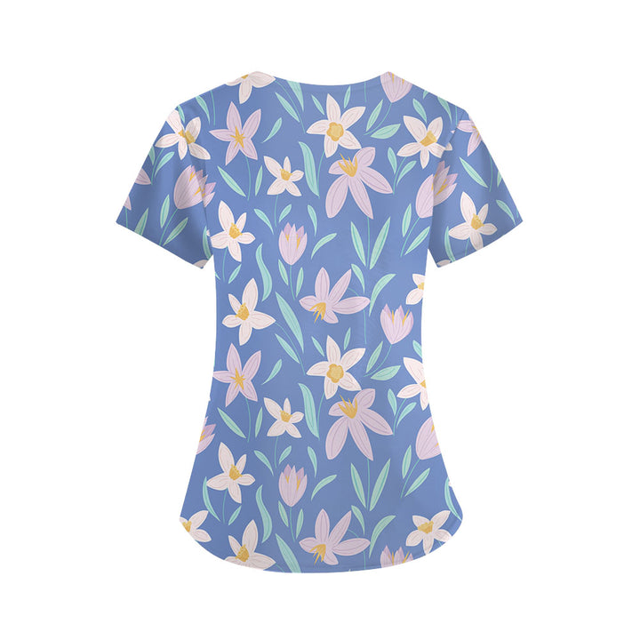 Fresh AF (As Flowers) Scrub Top