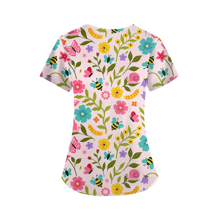 Bee-hind Scrub Top