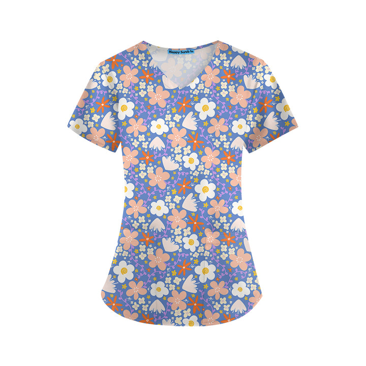 Flor-STAT Scrub Top