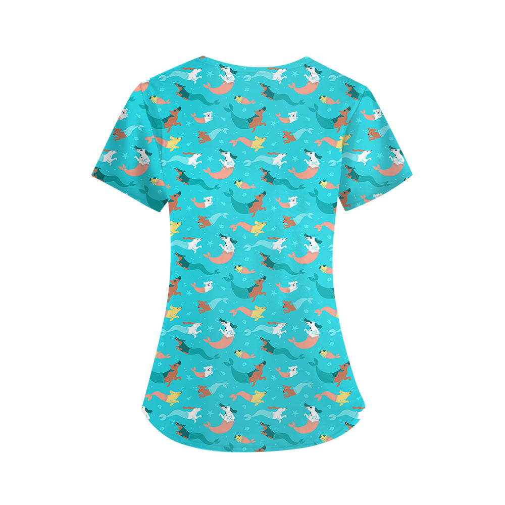 Furmaids Scrub Top