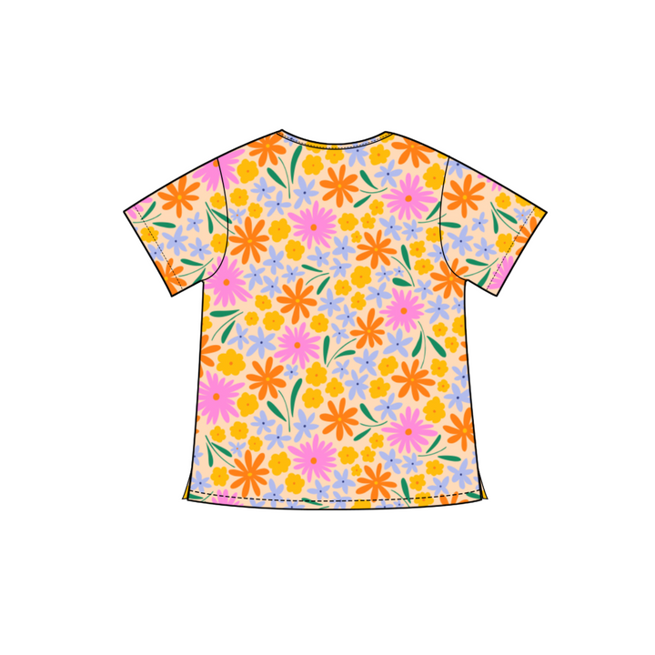 Golden Hour Scrub Top