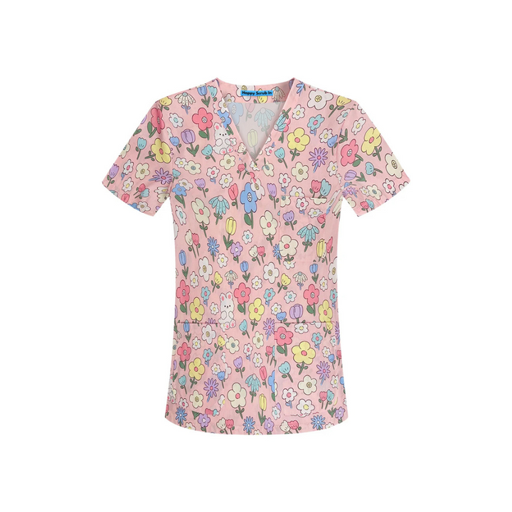 Cutiepie Scrub Top