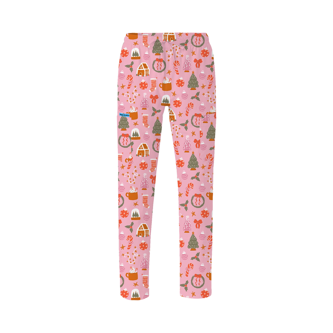 Pinkmas On Call Scrub Set (Ships on November 17, 2025)