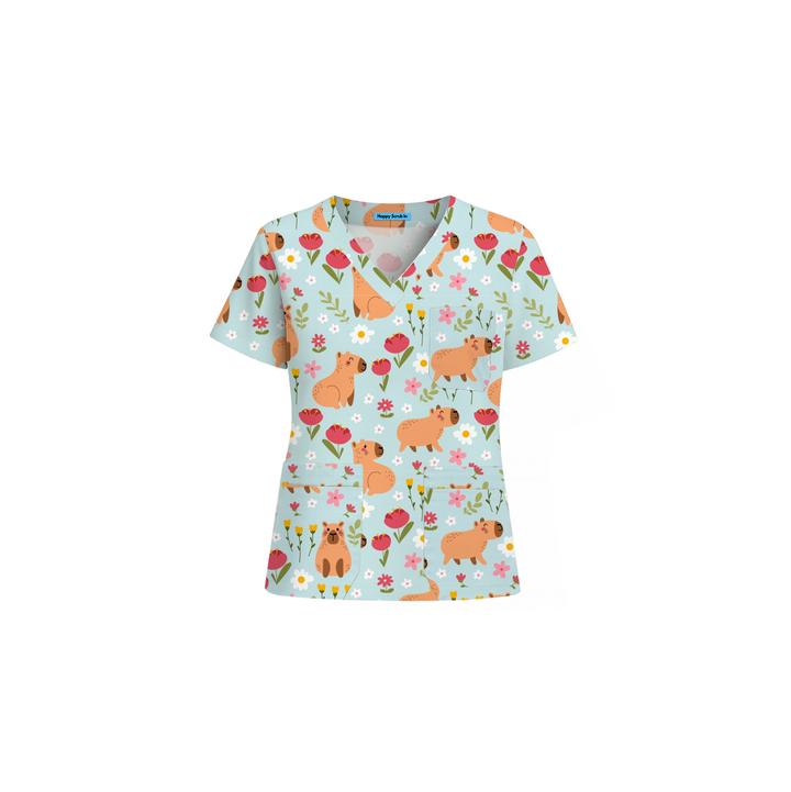 Capy(bara) Hour Scrub Set (Ships on September 30, 2025)