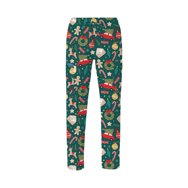 Scrubbin' Around The Christmas Tree Scrub Set (Ships on November 17, 2025)