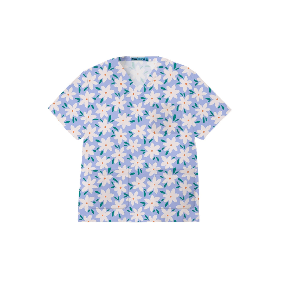 Floroscope Scrub Top