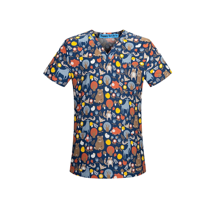 Forest Dream Scrub Top