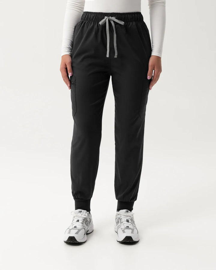 Jogger Scrub Pants - Black