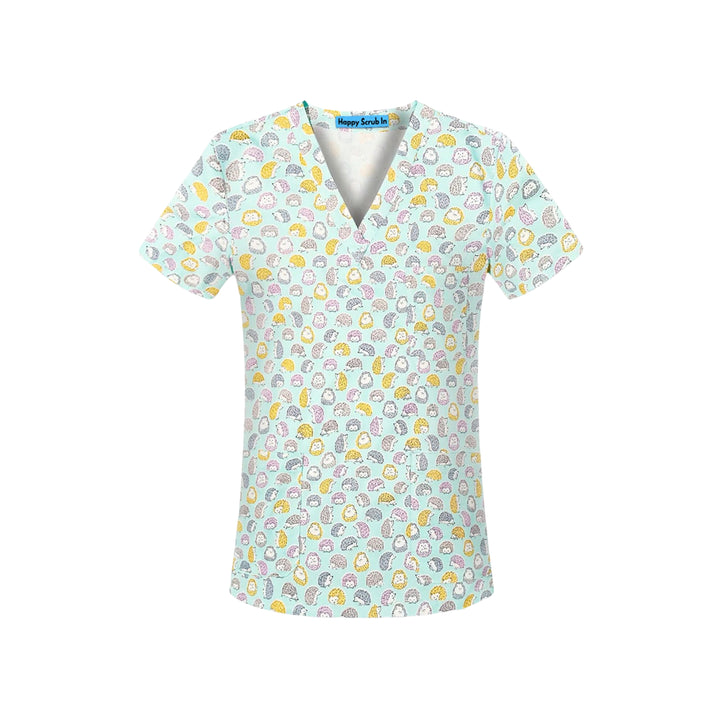 Hedgehog Scrub Top