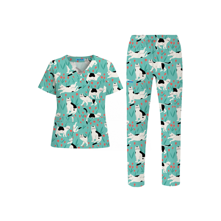 Nap Queen Scrub Set (Ships on October 14, 2025)