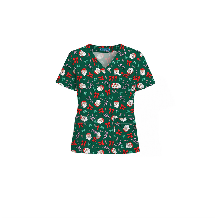 Paging Santa Scrub Set (Ships on November 17, 2025)