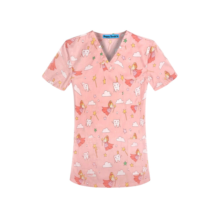 Tooth Fairy Scrub Top