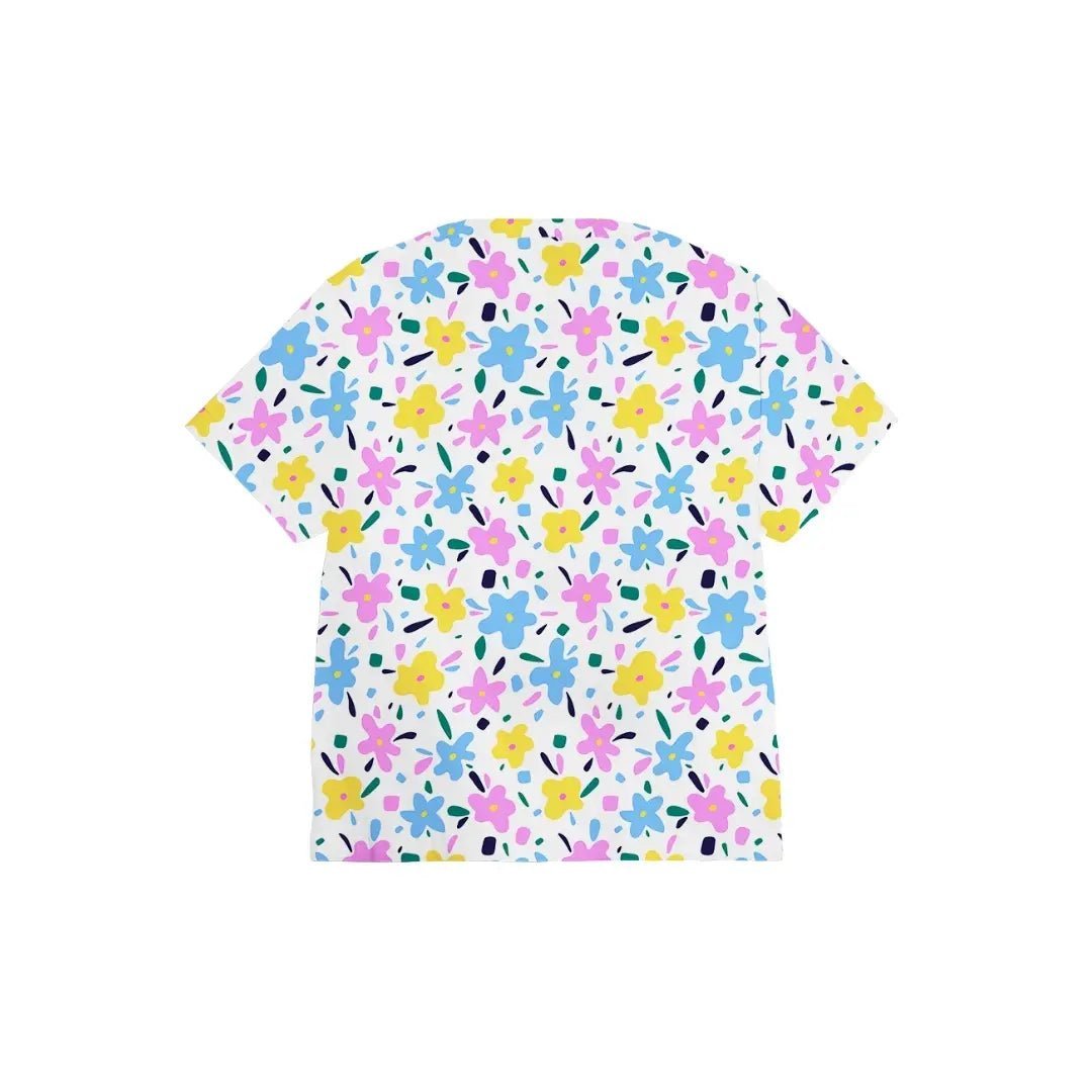 Blossom on Call Scrub Top - Happy Scrub In | Scrubs With Style