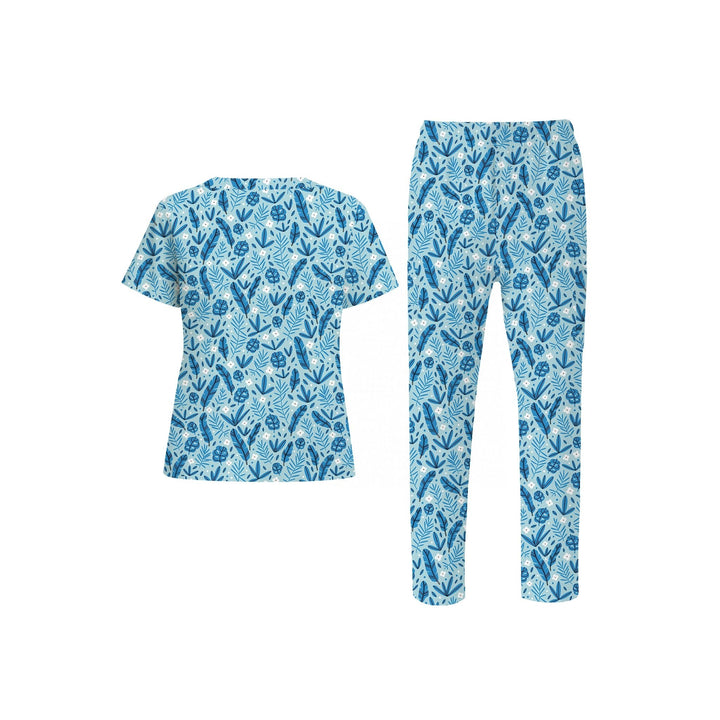 Blue Oasis Scrub Set (Ships on January 18, 2026) - Happy Scrub In | Scrubs With Style
