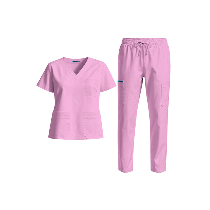 Candy Pink Scrub Set (Ships on January 7, 2026)