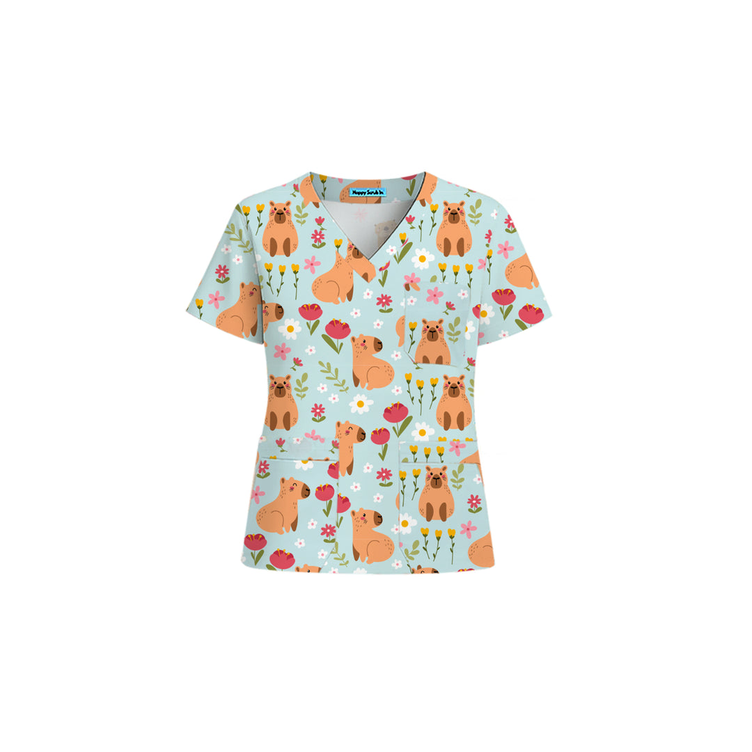 Capy(bara) Hour Scrub Set (Ships on September 30, 2025)