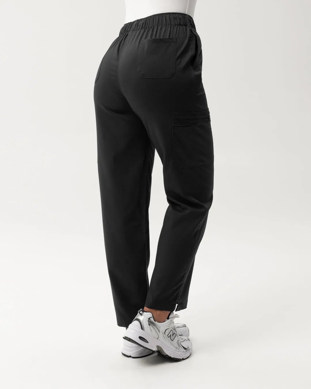 Cargo Scrub Pants - Black - Happy Scrub In | Scrubs With Style