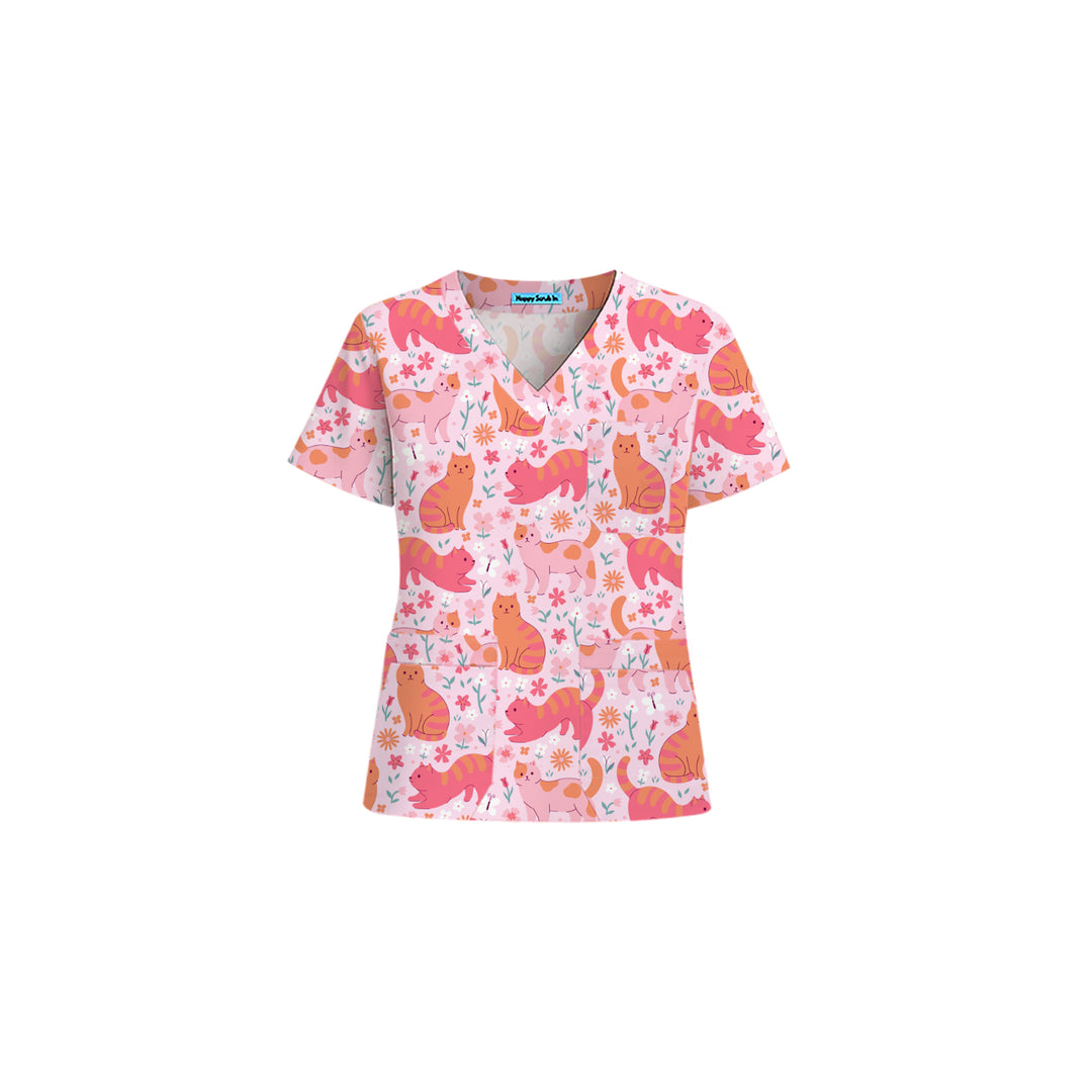 Cattitude Scrub Set (Ships on September 30, 2025)