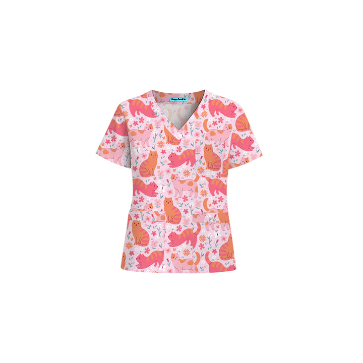 Cattitude Scrub Set (Ships on September 30, 2025)