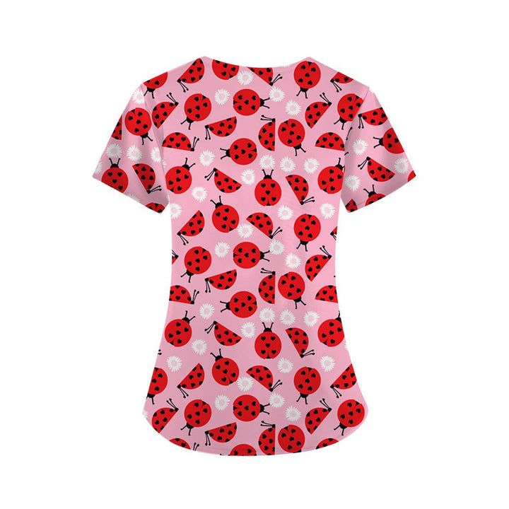 Cute, But Tough Scrub Top - Happy Scrub In | Scrubs With Style