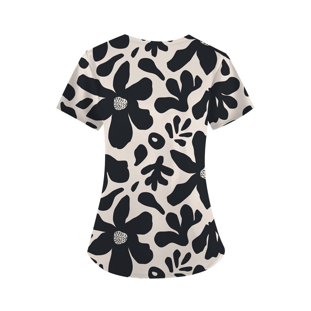 Daisy Drama Scrub Top - Happy Scrub In | Scrubs With Style