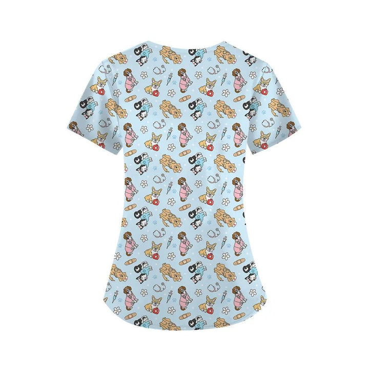 Dogtor Scrub Top - Happy Scrub In | Scrubs With Style
