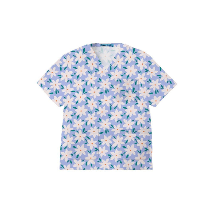 Floroscope Scrub Top - Happy Scrub In | Scrubs With Style