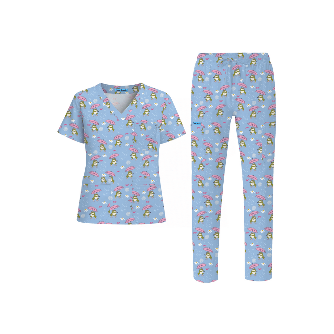 Frog Princess Scrub Set (Ships on January 18, 2026) - Happy Scrub In | Scrubs With Style