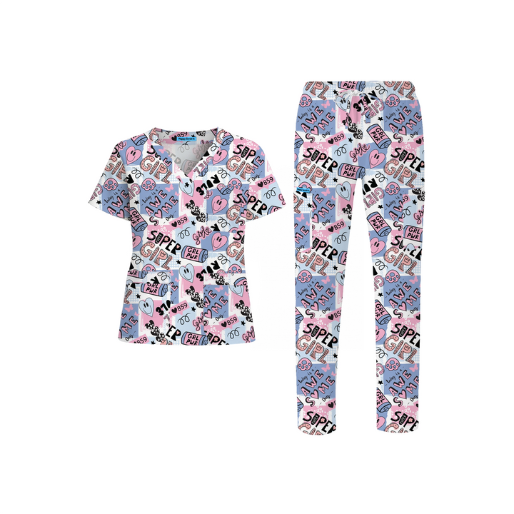 Girl Power Scrub Set (Ships on February 16, 2026)