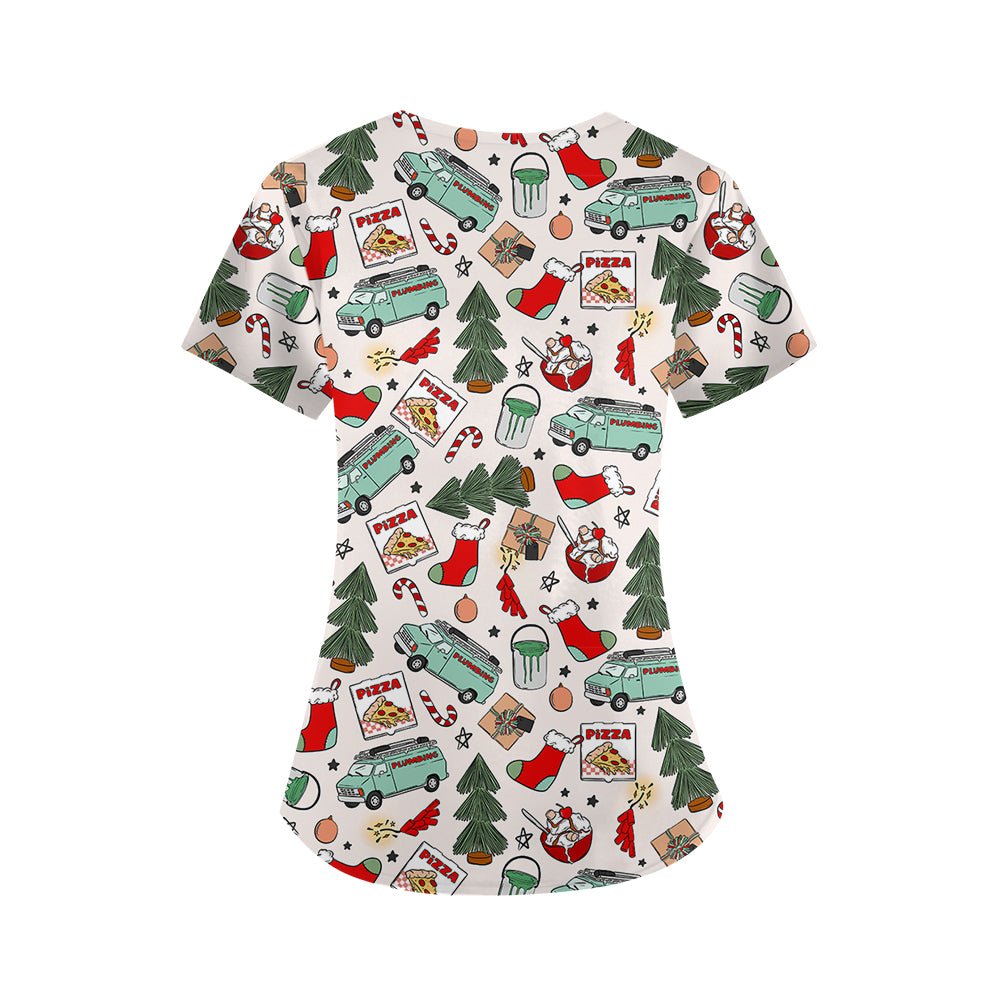 Hospital Alone Scrub Top - Happy Scrub In | Scrubs With Style