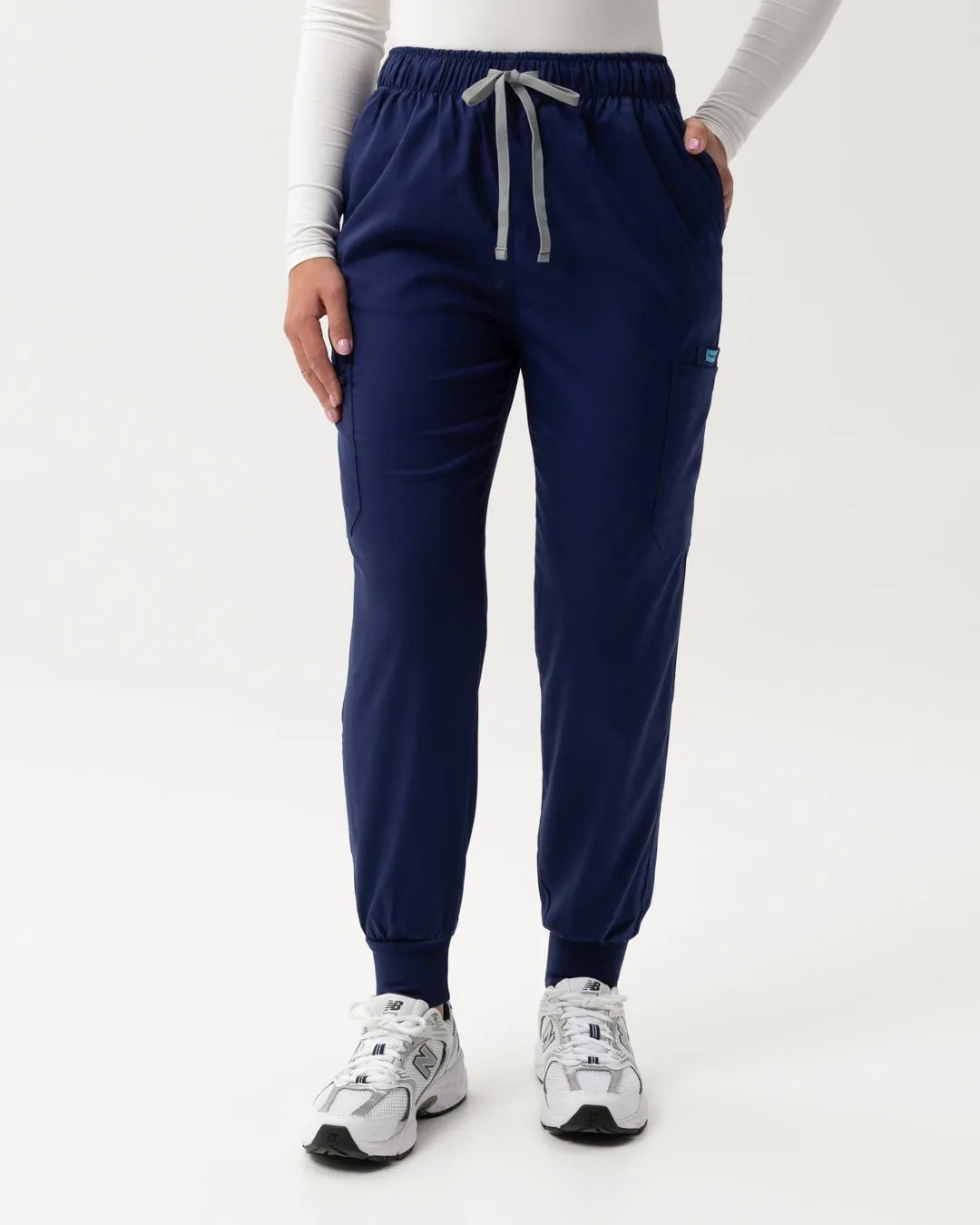 Jogger Scrub Pants - Navy - Happy Scrub In | Scrubs With Style