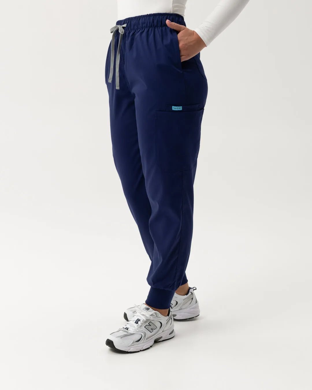 Jogger Scrub Pants - Navy - Happy Scrub In | Scrubs With Style