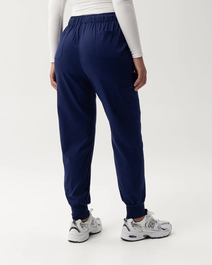 Jogger Scrub Pants - Navy - Happy Scrub In | Scrubs With Style