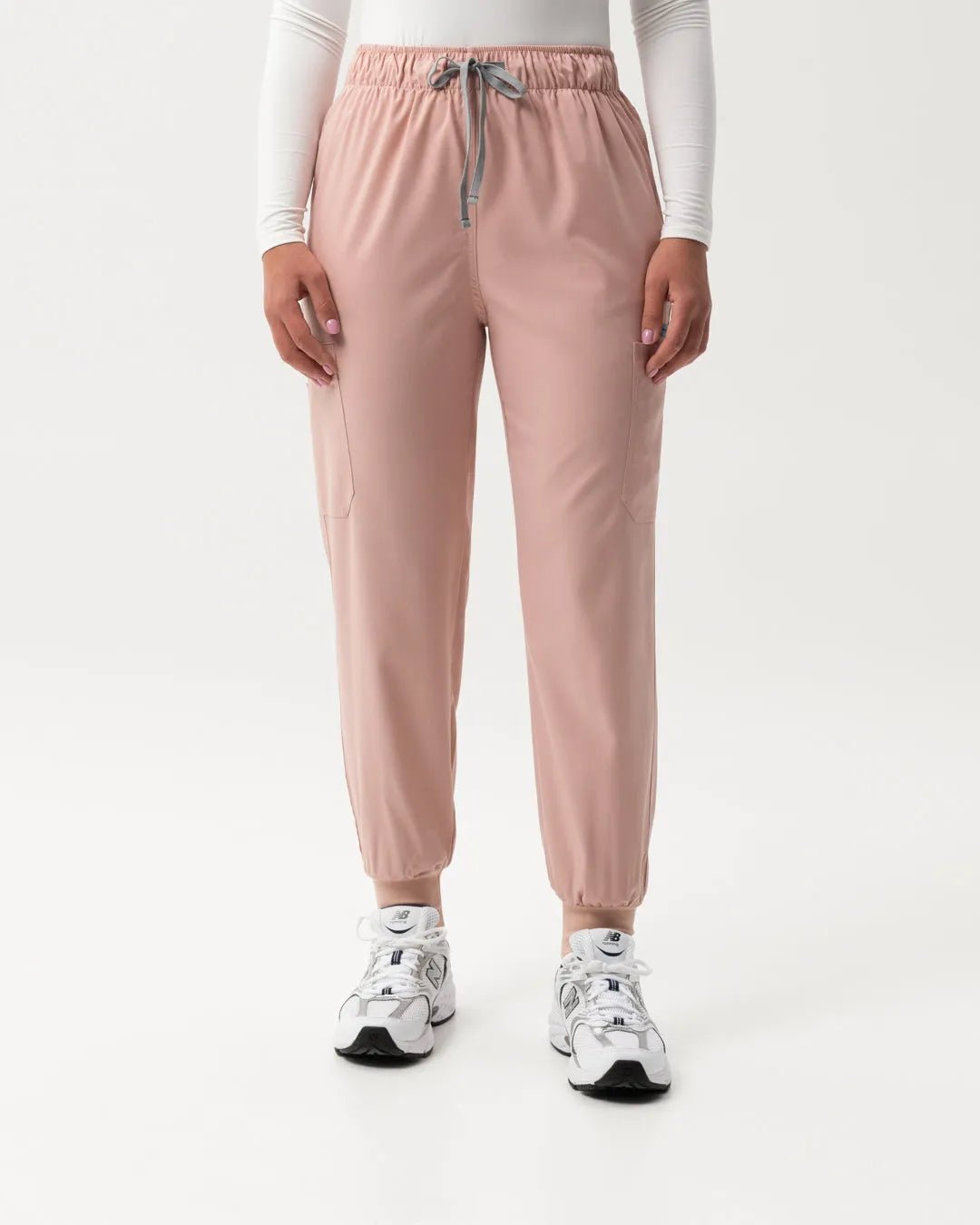 Jogger Scrub Pants - Pink - Happy Scrub In | Scrubs With Style
