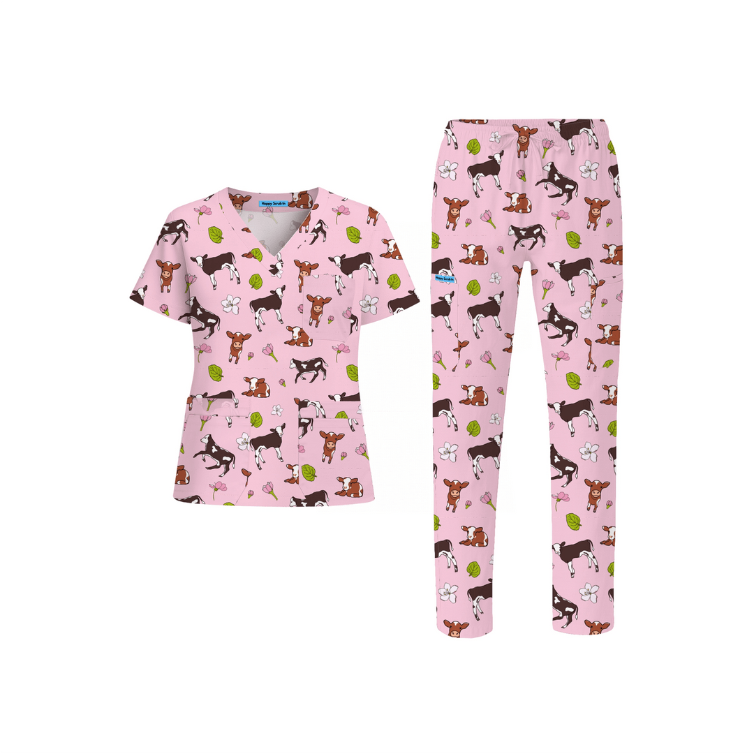 Moo - d Stabiliser Scrub Set (Ships on January 18, 2026) - Happy Scrub In | Scrubs With Style