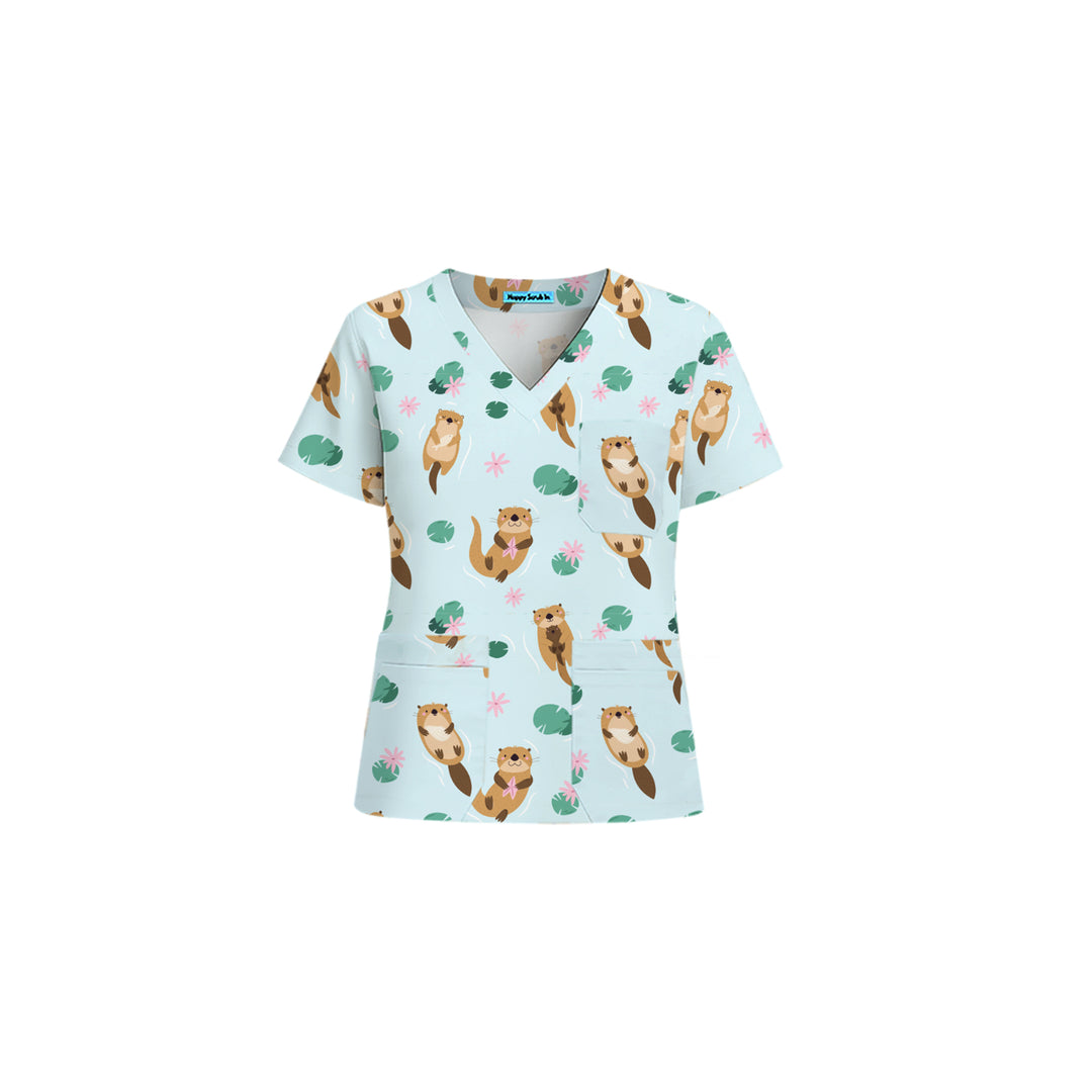 Otter Side Scrub Set (Ships on September 30, 2025)