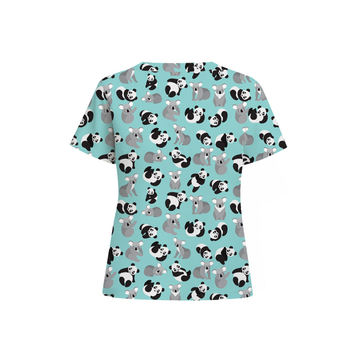 Pandaemic Fatigue Scrub Top (Ships on February 2, 2026) - Happy Scrub In | Scrubs With Style