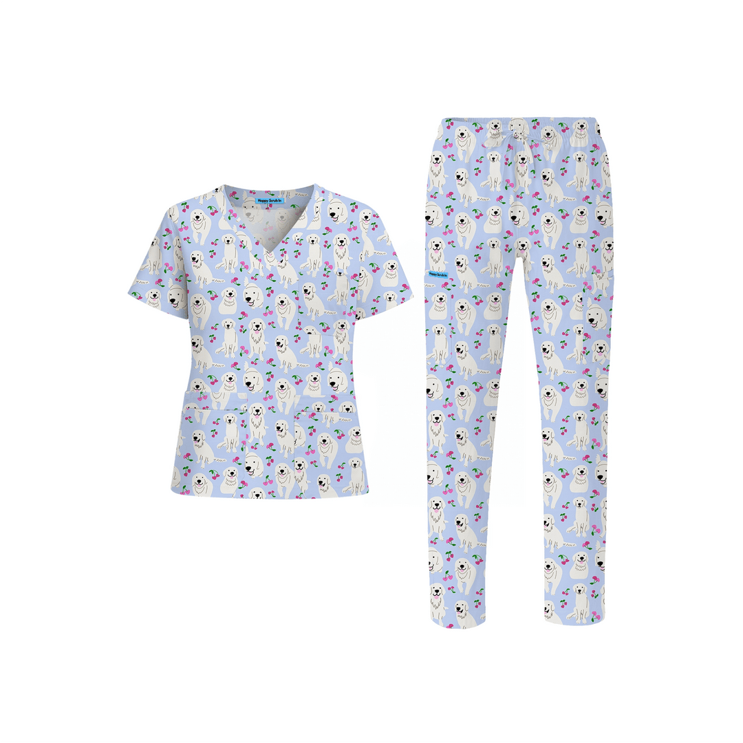 People Pleaser Scrub Set (Ships on February 2, 2026) - Happy Scrub In | Scrubs With Style