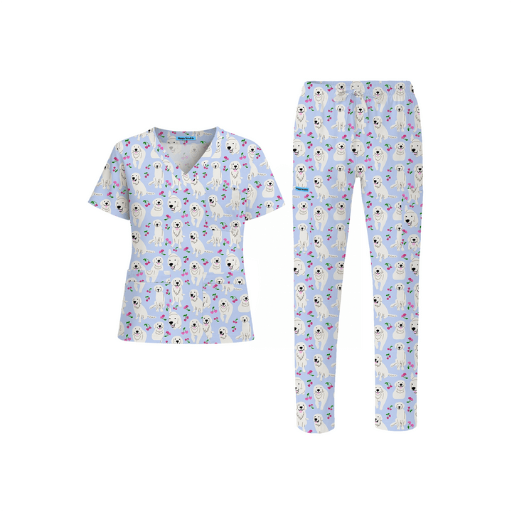 People Pleaser Scrub Set (Ships on February 2, 2026) - Happy Scrub In | Scrubs With Style