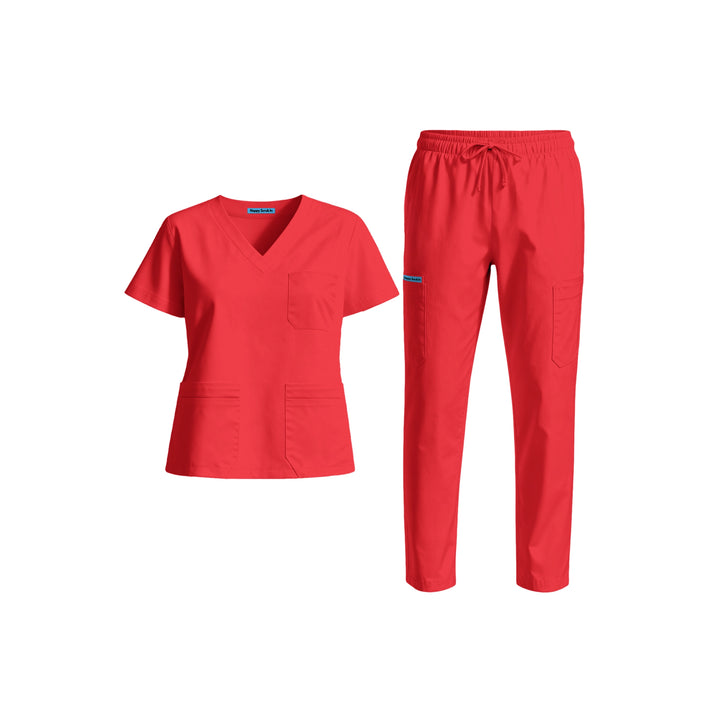 Emergency Red Scrub Set (Ships on January 7, 2026)