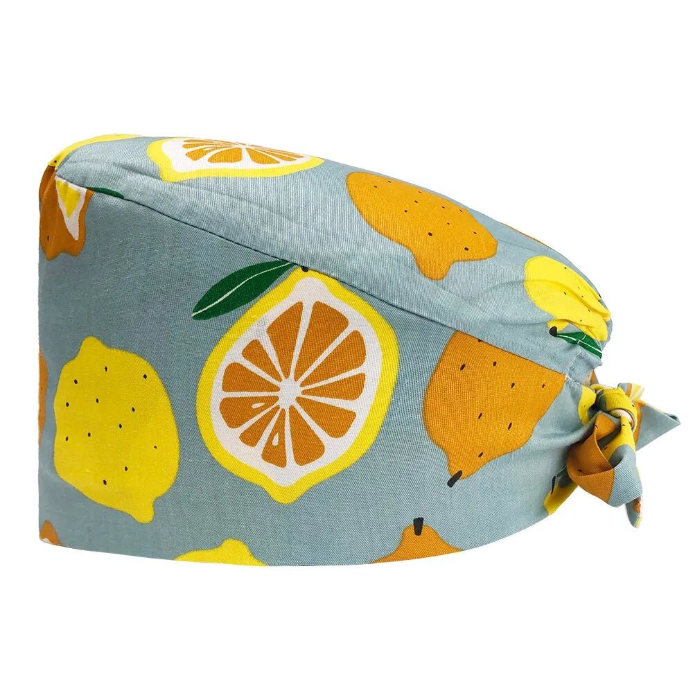 Citrus Scrub Cap - Happy Scrub In | Scrubs With Style