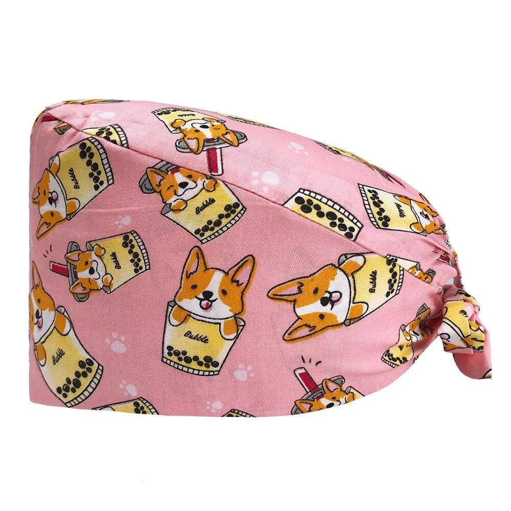 Corgi's World Scrub Cap - Happy Scrub In | Scrubs With Style